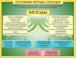 Стенд "Методы селекции и биотехнологии" - fgospostavki.ru - Балахна