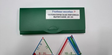 Математическая пирамида «Вычитание до 20» - fgospostavki.ru - Балахна
