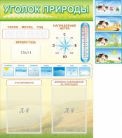 Стенд "Уголок природы" Вариант 2 - fgospostavki.ru - Балахна