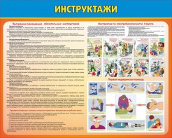 Стенд "Инструктажи" - fgospostavki.ru - Балахна
