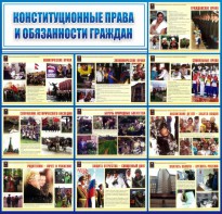 Стенд "Конституционные права и обязанности граждан" - fgospostavki.ru - Балахна