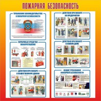 Стенд "Пожарная безопасность" Вариант 4 - fgospostavki.ru - Балахна
