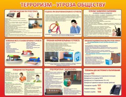 Стенд "Терроризм - угроза обществу" - fgospostavki.ru - Балахна