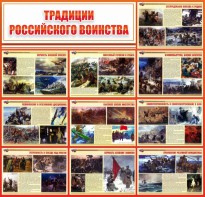 Стенд "Традиции Российского воинства" - fgospostavki.ru - Балахна