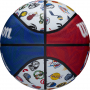 Мяч баскетбольный Wilson NBA All Team (размер 7, резина, тренировочный) - fgospostavki.ru - Балахна