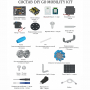 Robo kit DIYGO Мобильный робот с колесами всенаправленного движения - fgospostavki.ru - Балахна